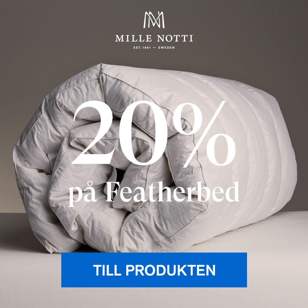 20% rabatt på Mille Notti Featherbed - Till produkten